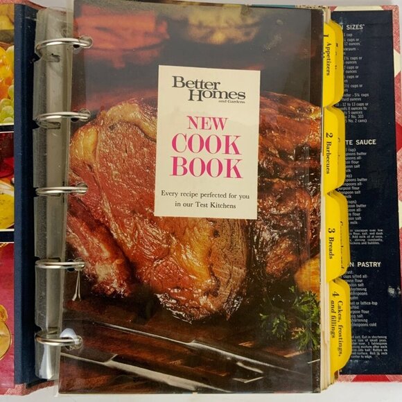 Better Homes & Gardens New Cook Book 1969 Ring Binder 2nd Printing Hardcover USA - Picture 4 of 16